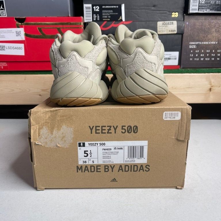 Size 5.5 - adidas Yeezy 500 Stone
