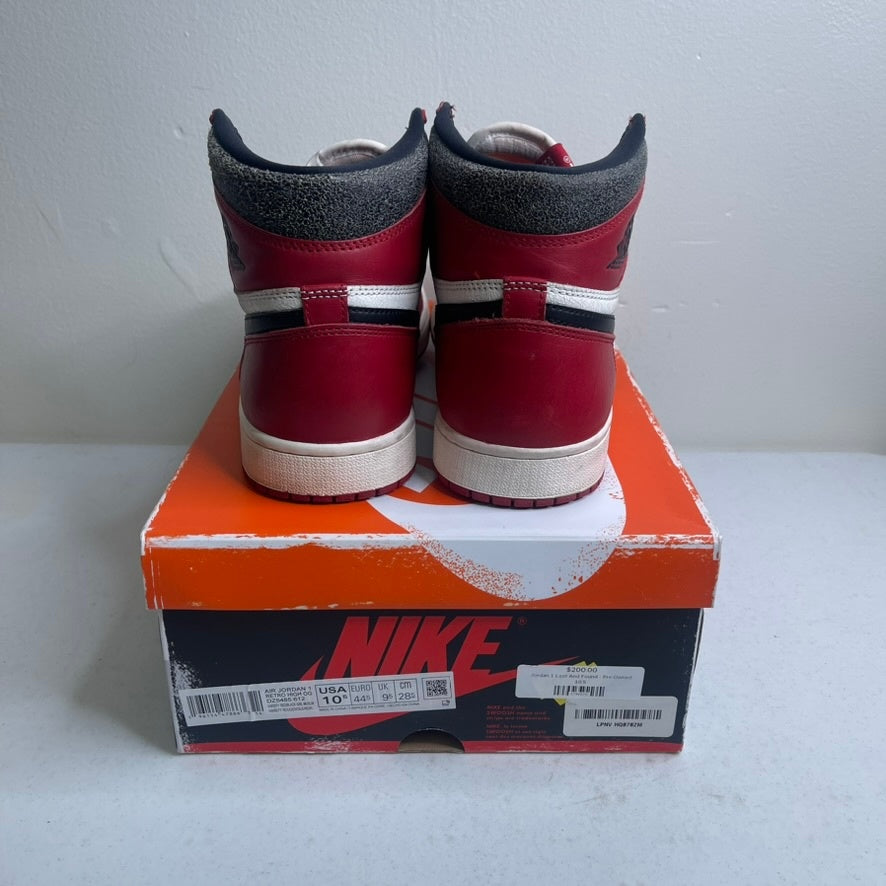 Size 10.5 - Jordan 1 Retro High OG Chicago Lost and Found