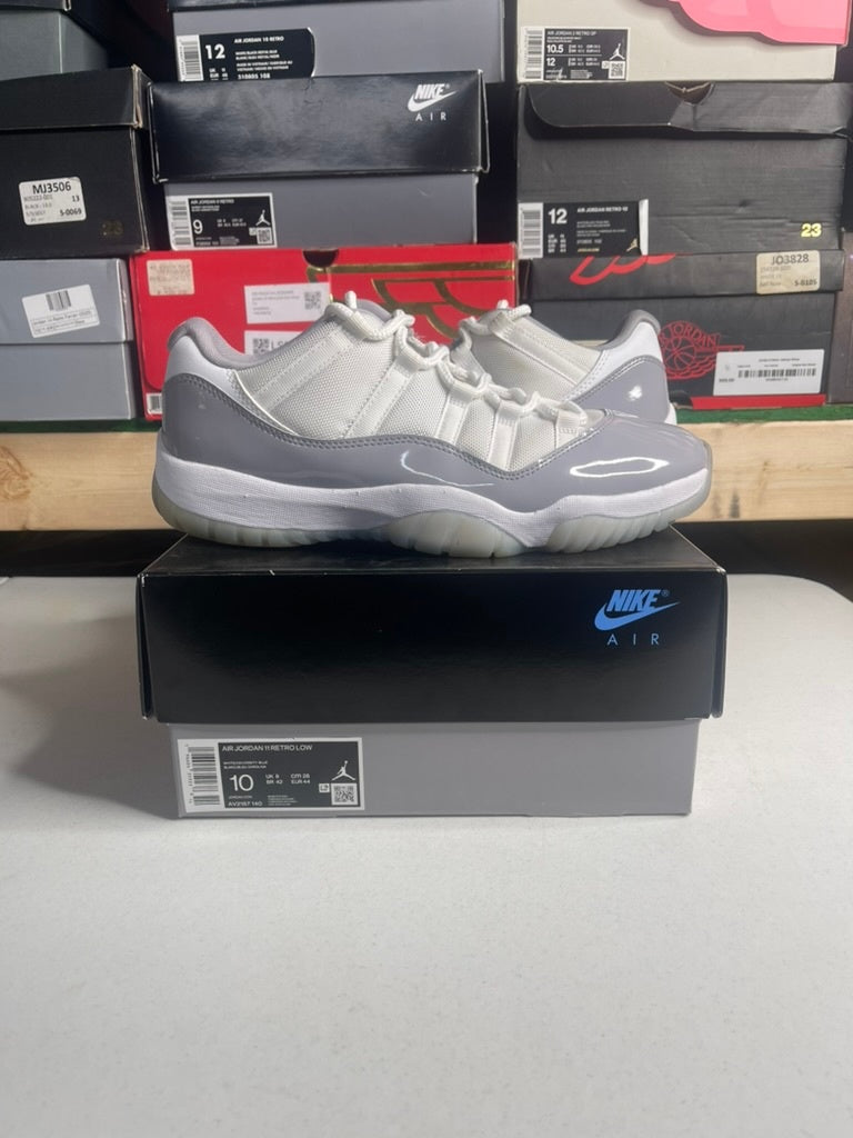 Jordan 11 Retro Low Cement Grey