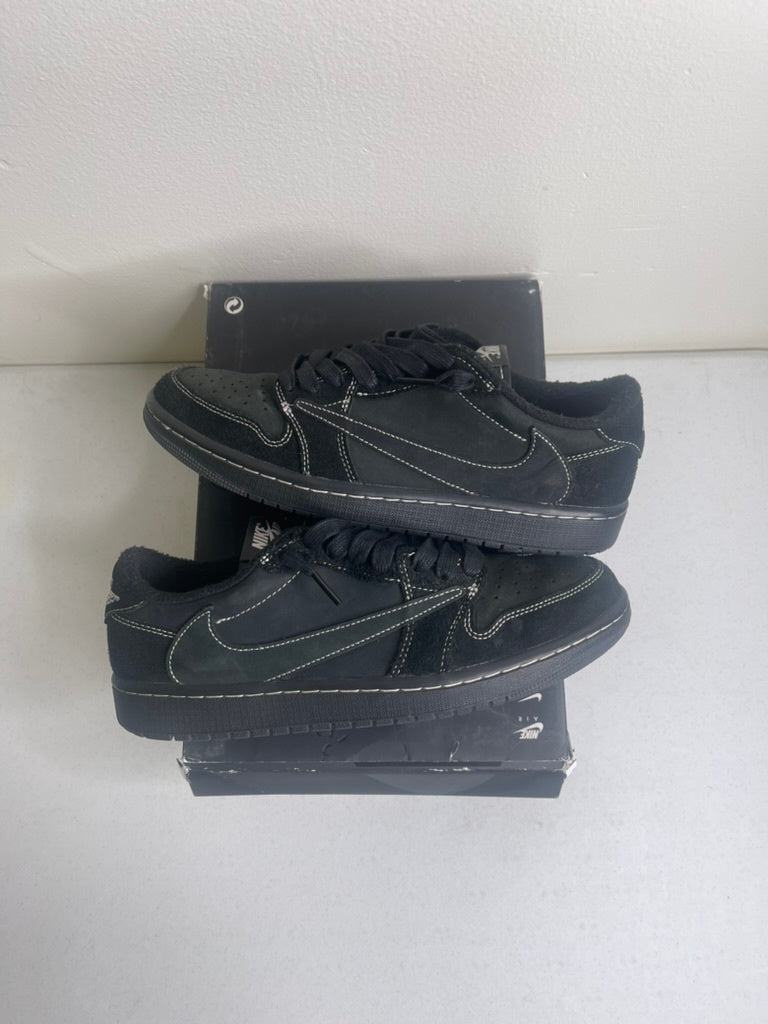 Size 9 - Jordan 1 Retro Low OG SP Travis Scott Black Phantom