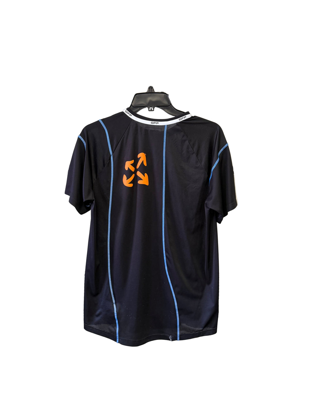 Off White Running Tee Black