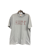 Supreme Script Logo Tee Light Blue