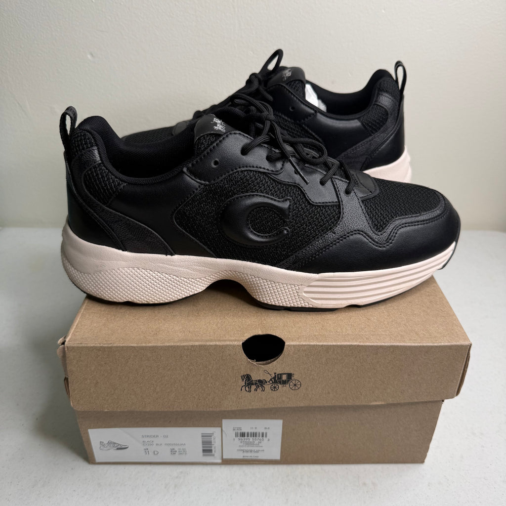Coach Strider Black Sneaker