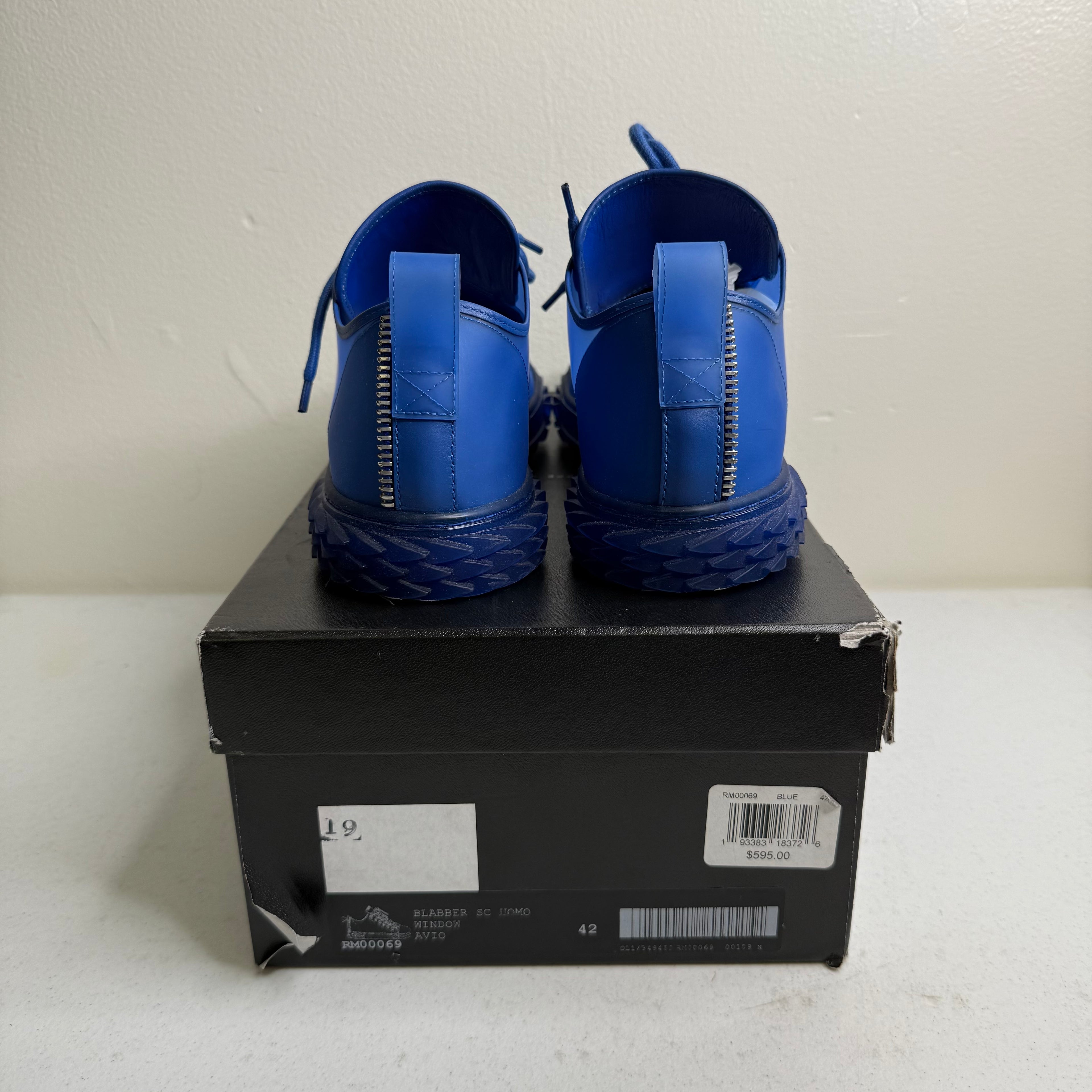 Giuseppe Zanotti Blue Blabber Sneaker