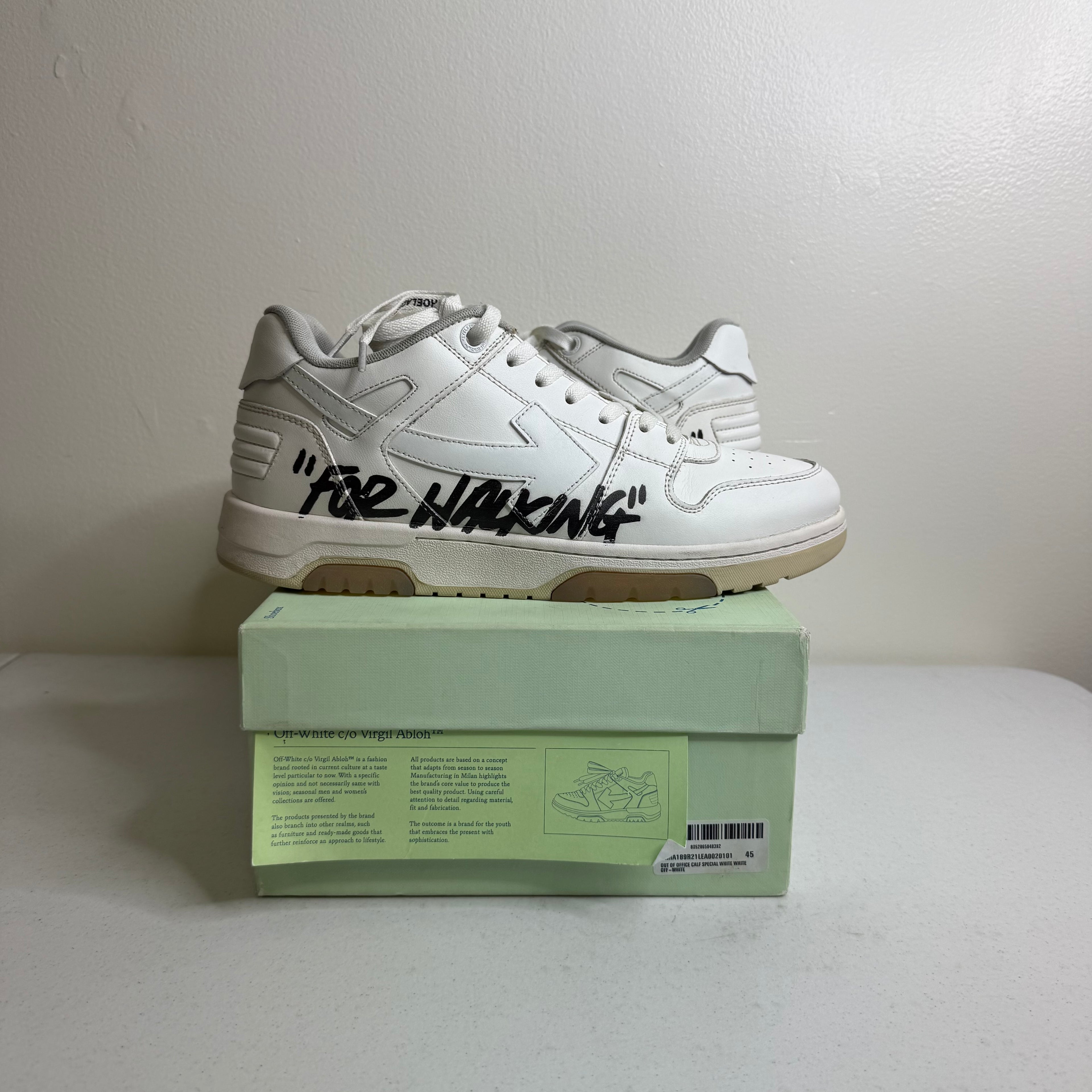 Off White Out of Office Sneaker