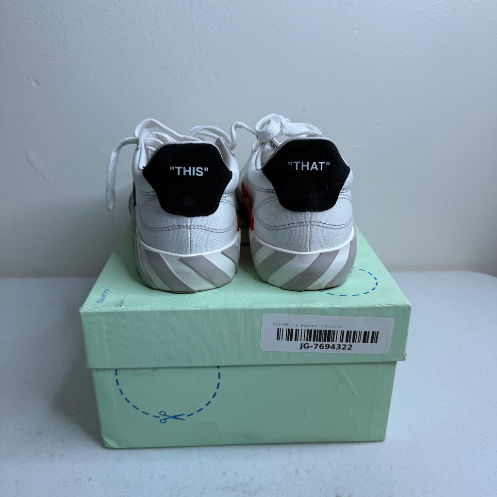 Off White Vulc White Suede