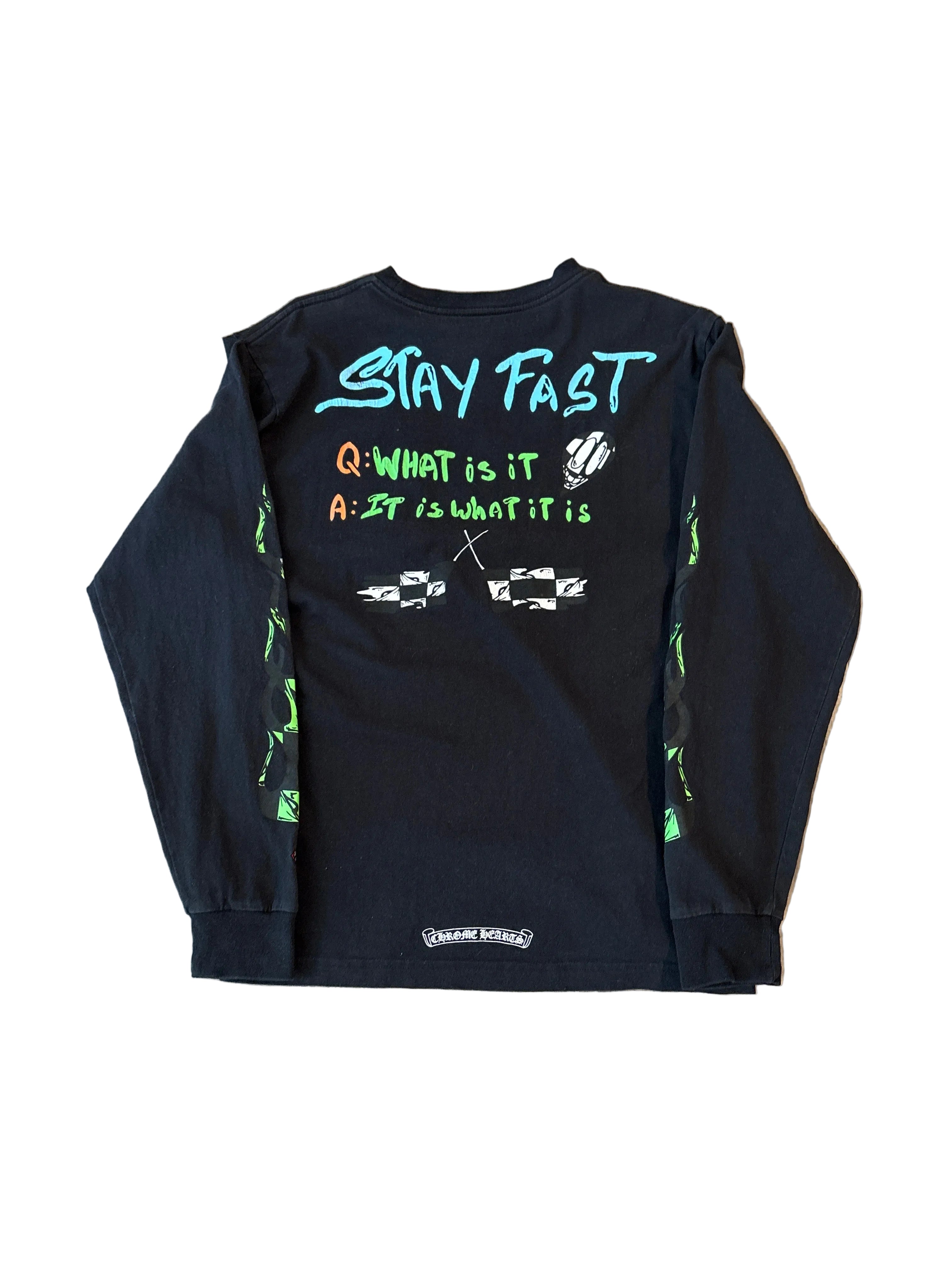 Size Medium - Chrome Hearts Matty Boy Sex Records Long Sleeve