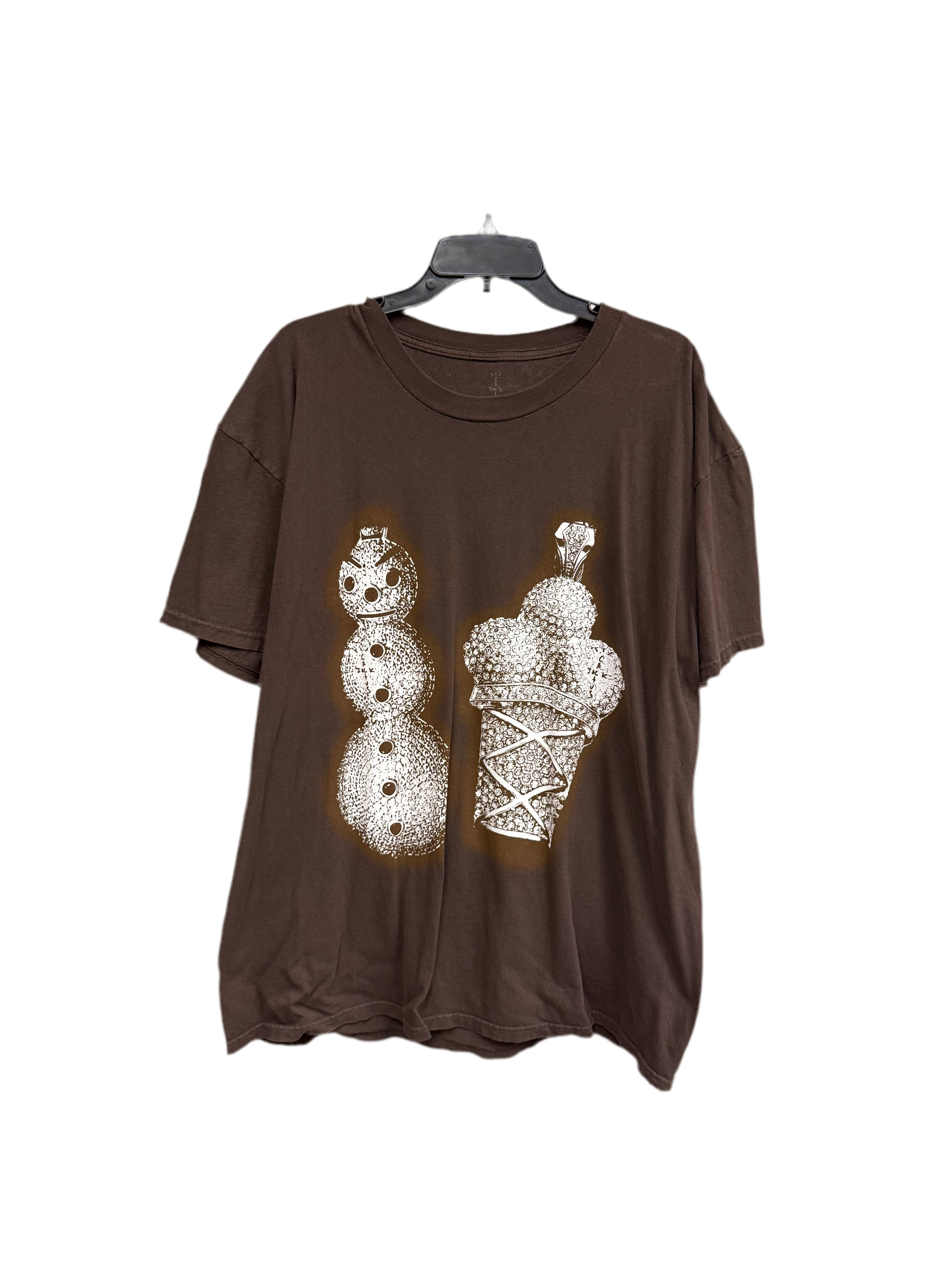 Travis Scott Jack For Verzuz Tee Brown