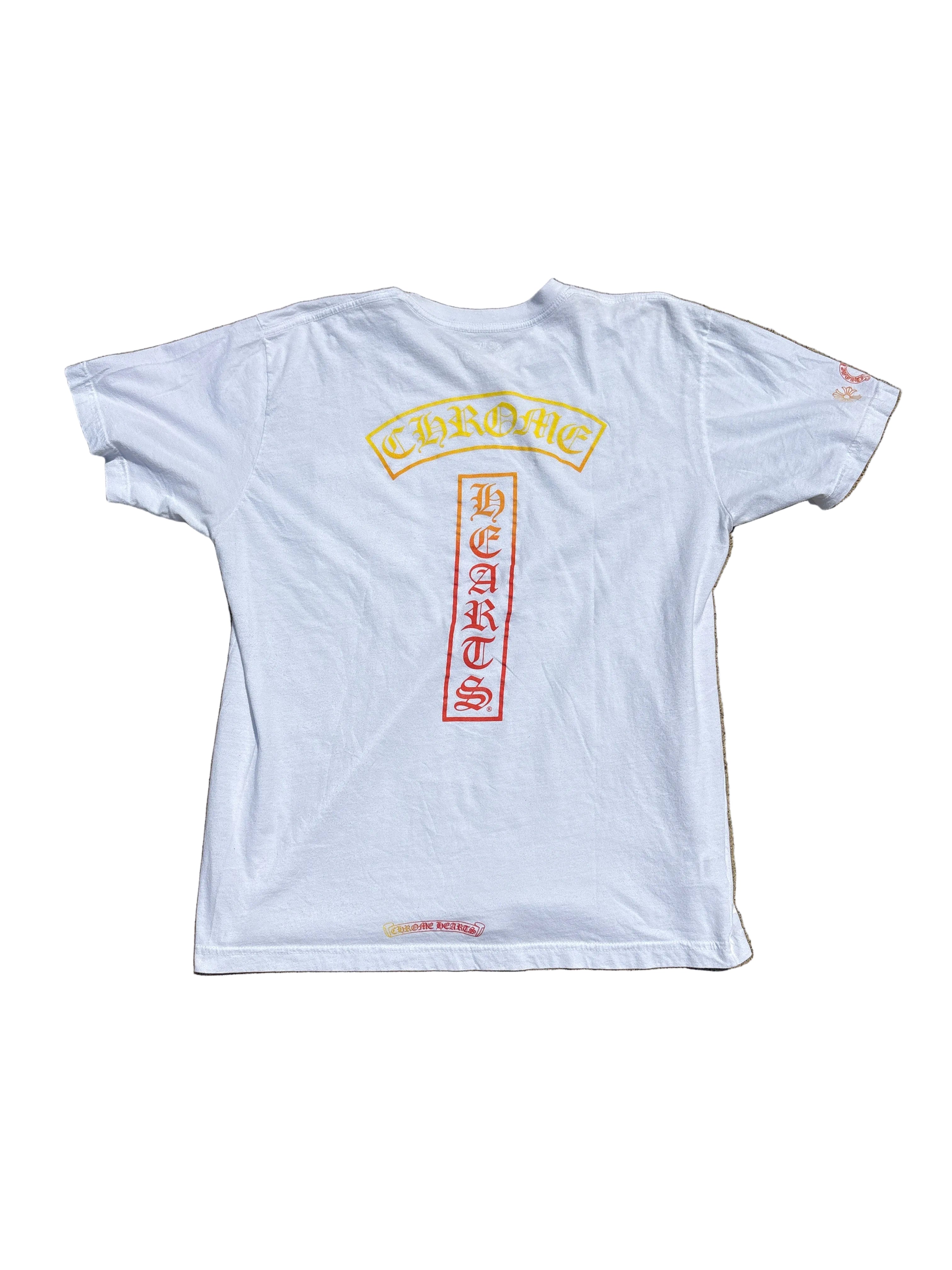 Size Large - Chrome Hearts Gradient Logo Tee