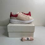 Alexander McQueen Pink Suede Sneaker
