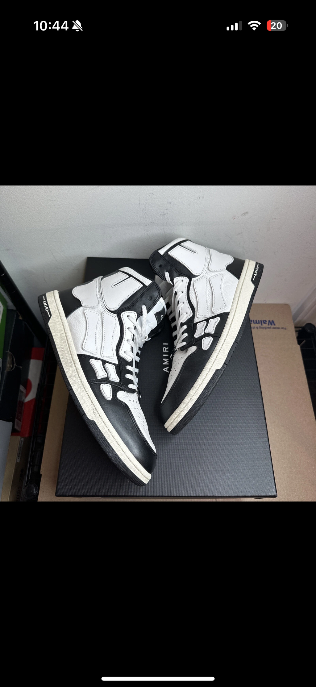 Amiri Skeleton High Top Sneaker