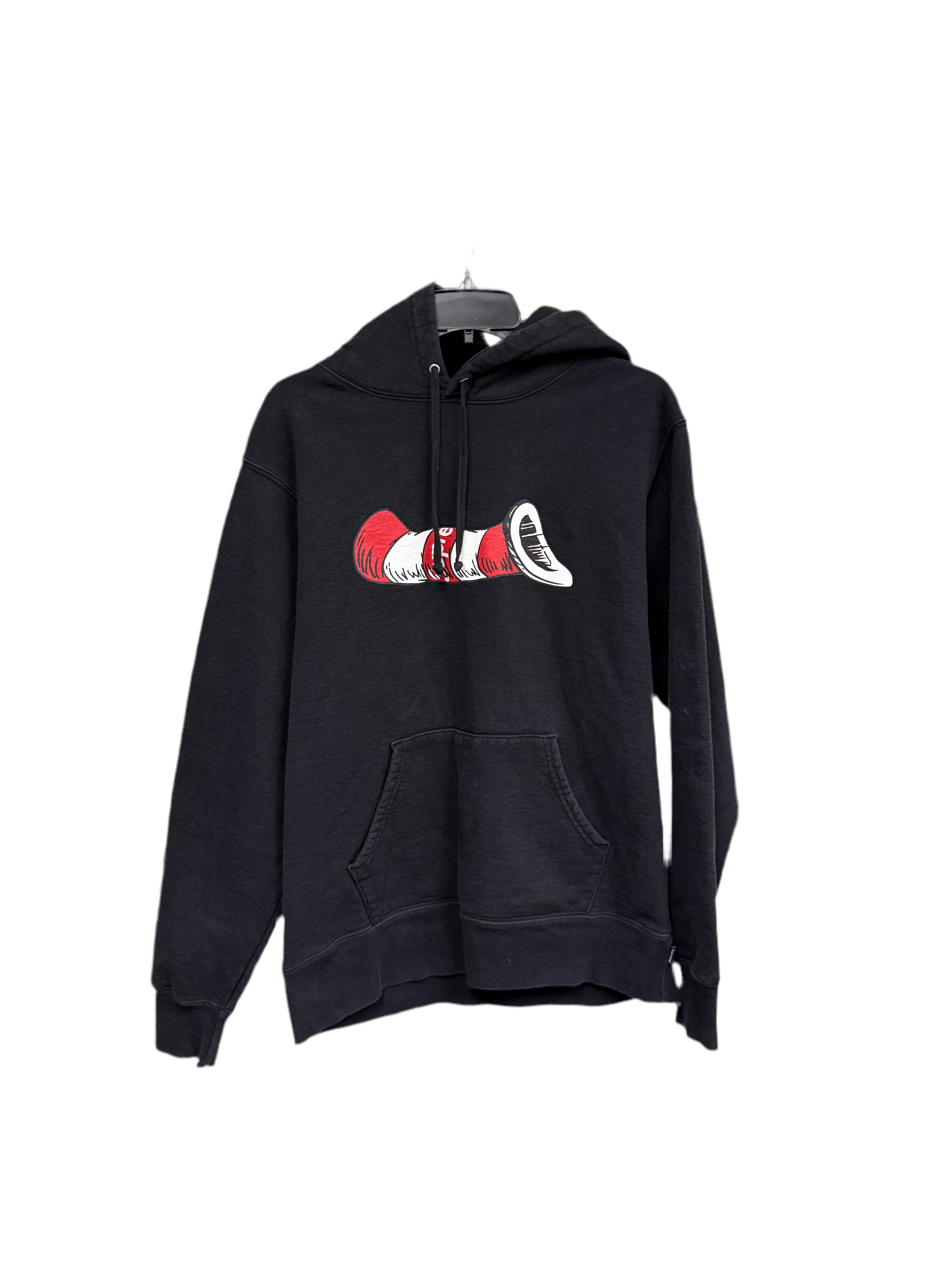 Supreme Cat in the Hat Hoodie Black