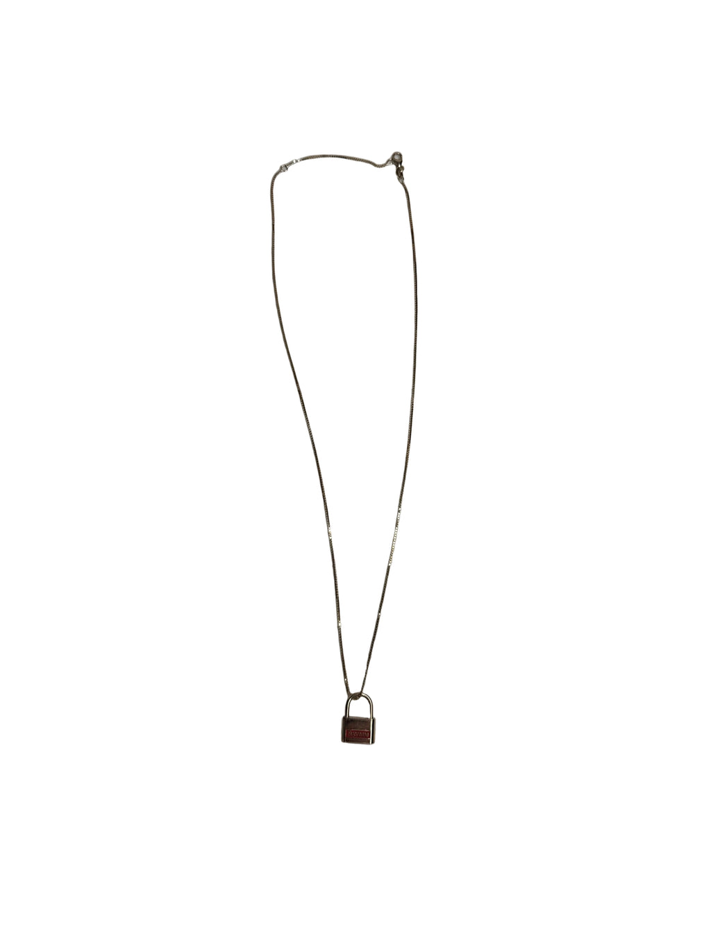 Supreme Jacob & Co 14k Yellow Gold Lock Pedant