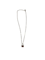Supreme Jacob & Co 14k Yellow Gold Lock Pedant