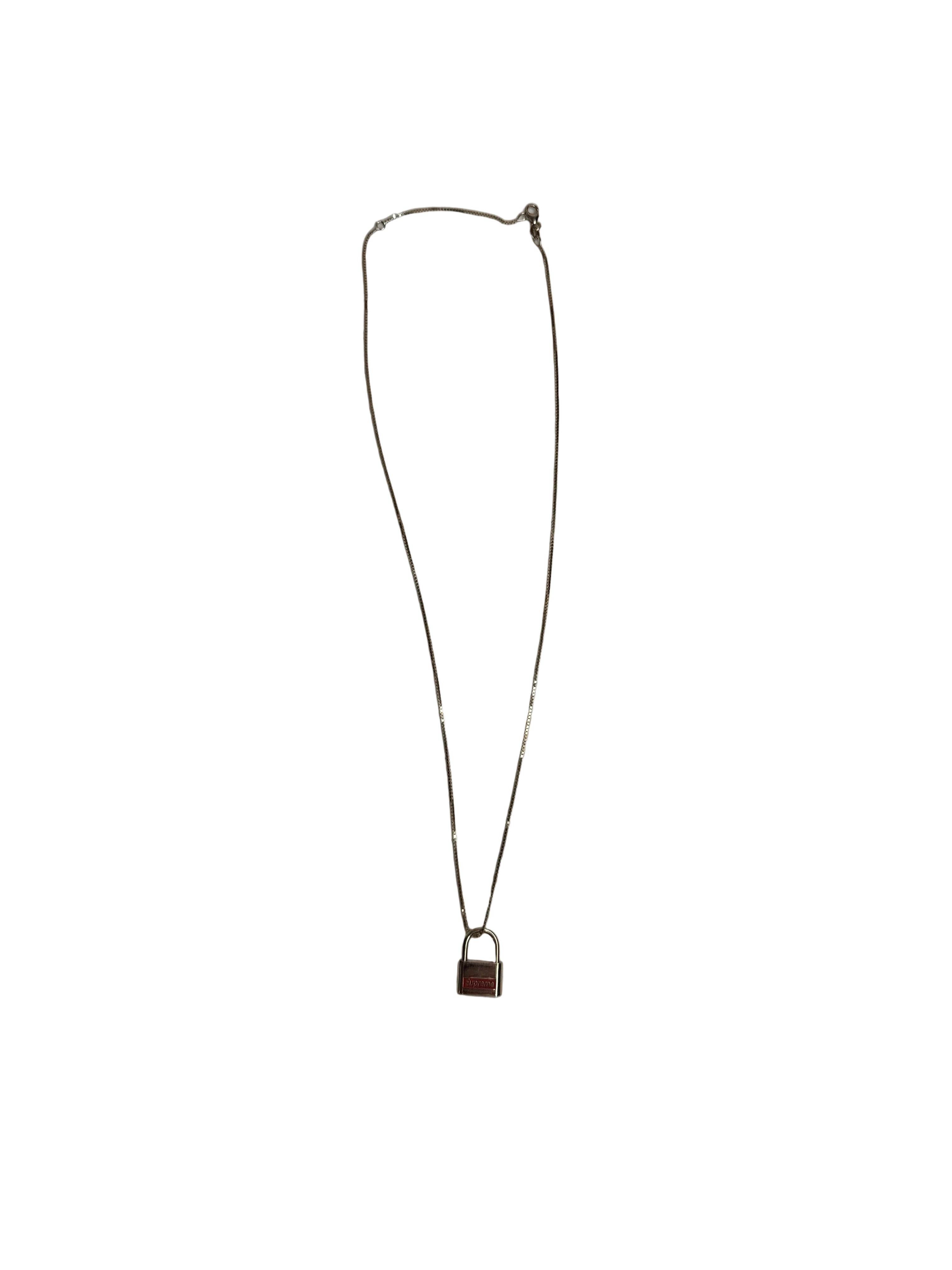 Supreme Jacob & Co 14k Yellow Gold Lock Pedant