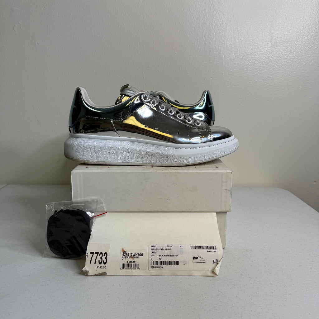 Alexander McQueen Silver Sneaker