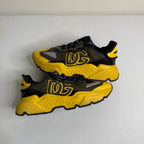 Dolce & Gabbana Black Yellow Sneaker