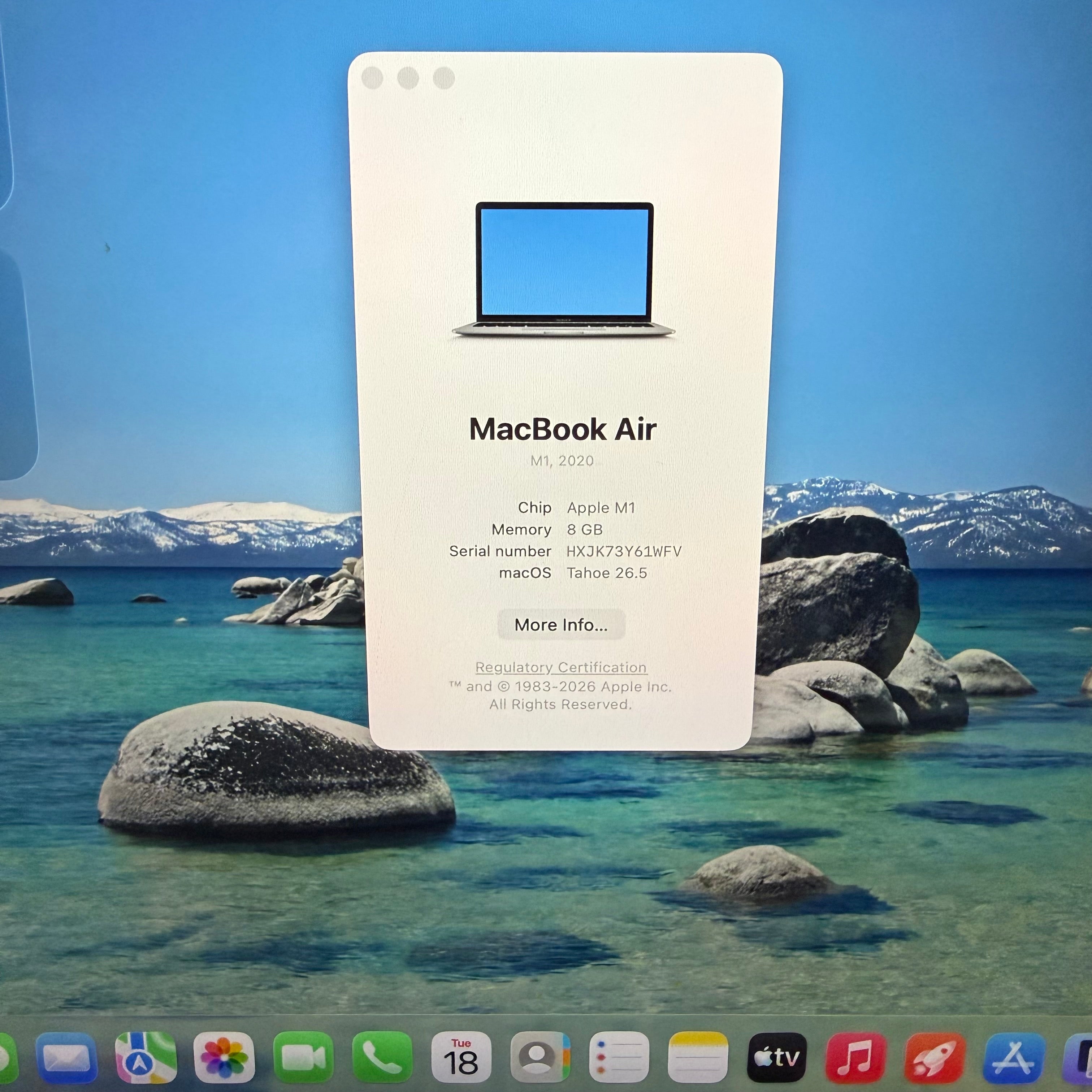 MacBook Air M1 2020
