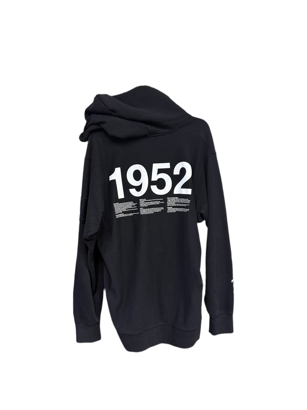 Moncler 1952 Zip up Hoodie Black