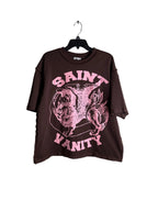 Saint Vanity Griffin Tee Brown Pink