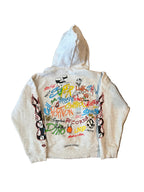 Size Large - Chrome Hearts Matty Boy Flames Hoodie