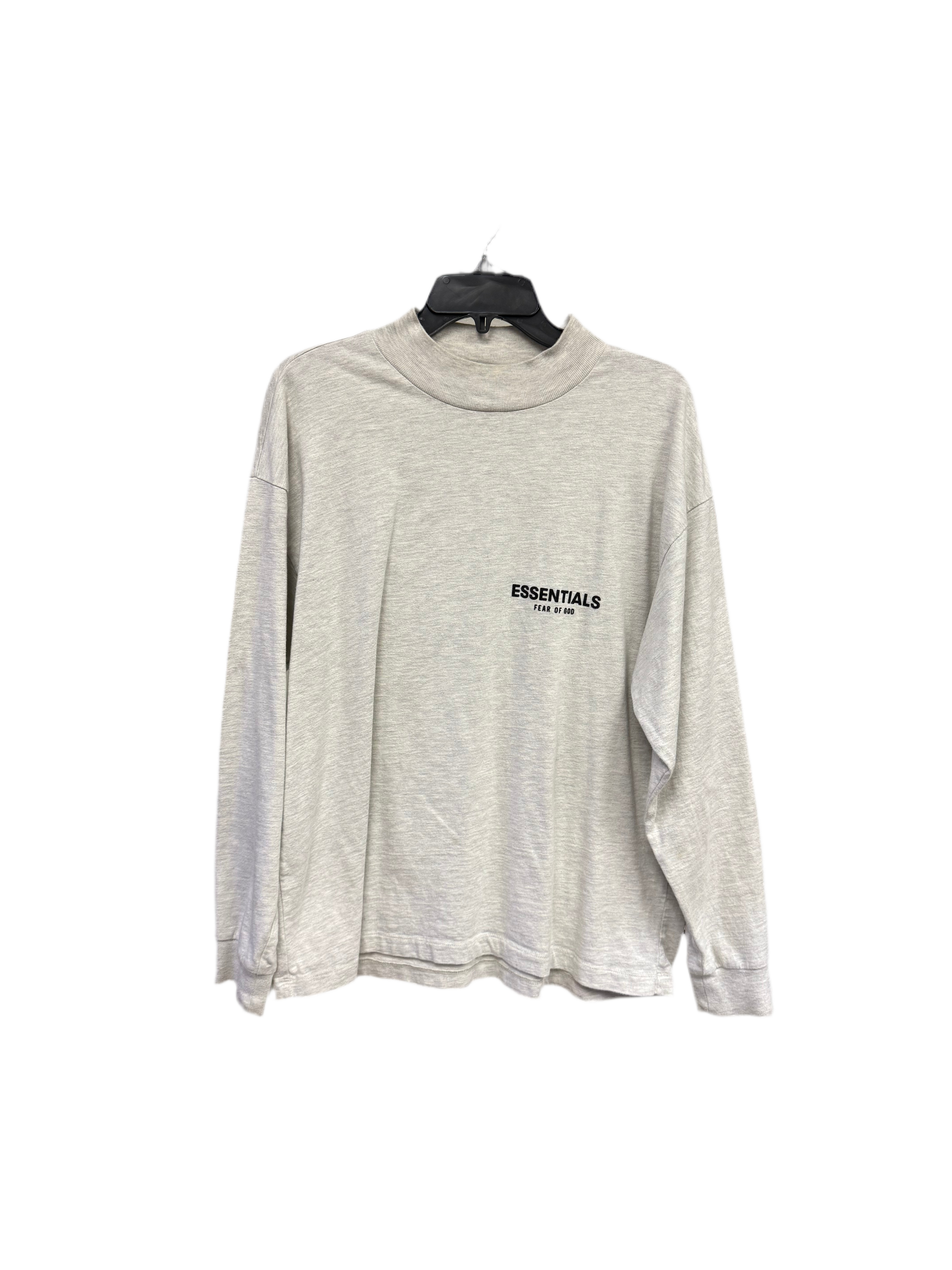 Essentials Fear of God Long Sleeve Light Oatmeal