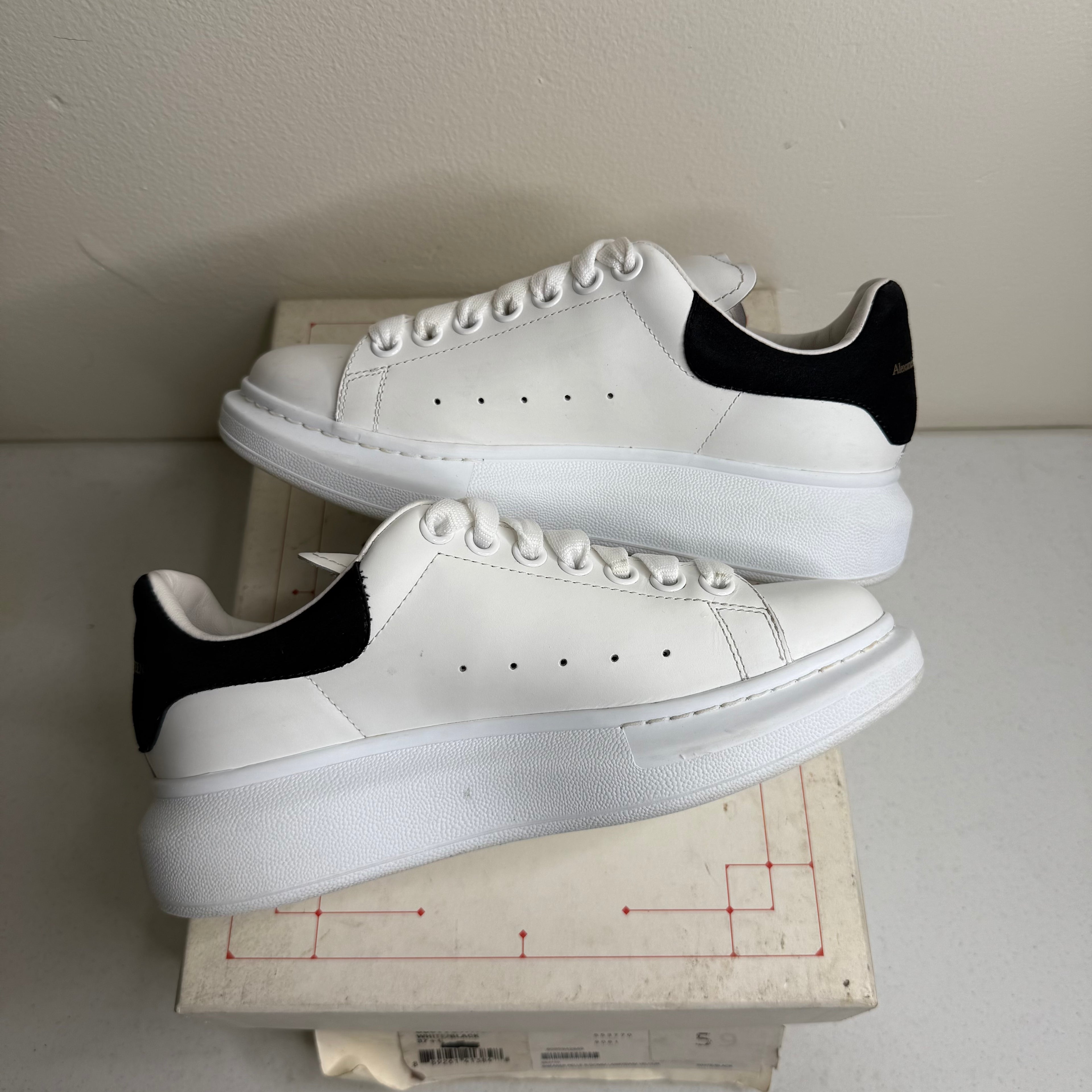 Alexander McQueen Black White Sneaker