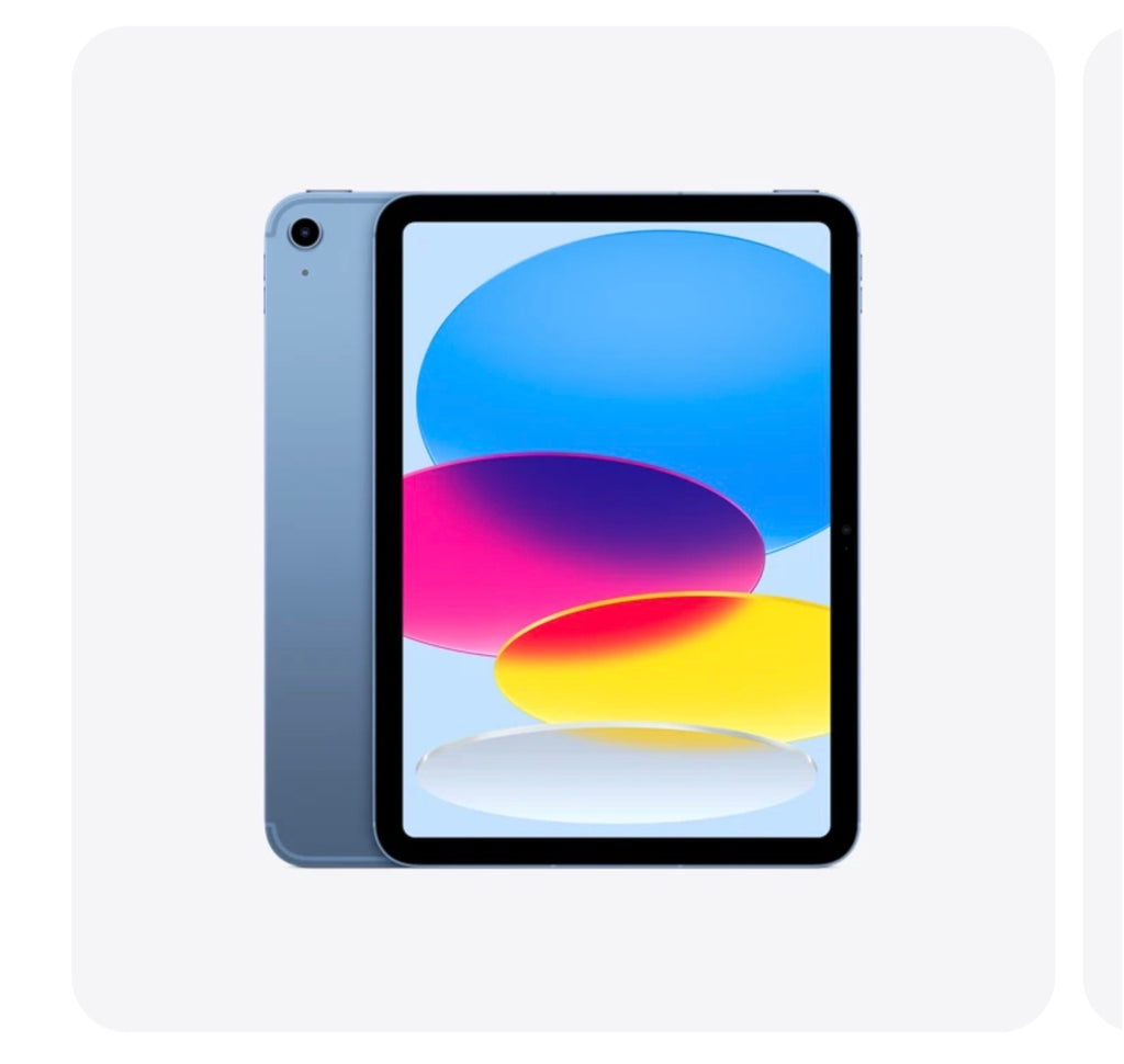 iPad A16 Blue WiFi + Cellular