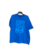 Stussy International N4 Tee Blue