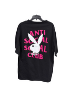 Anti Social Playboy Tee Black