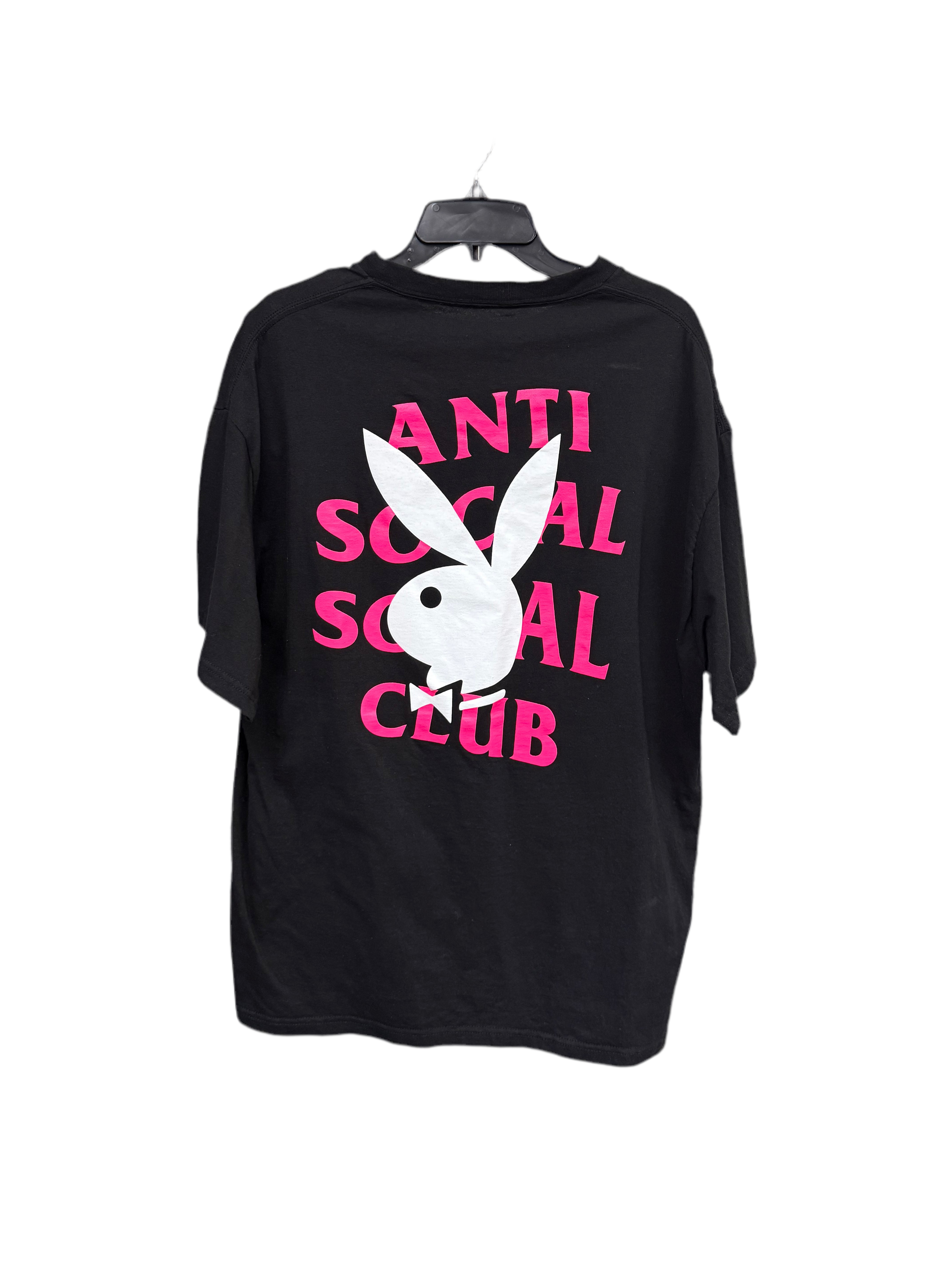 Anti Social Playboy Tee Black