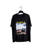 Purple Brand Car Tee Black