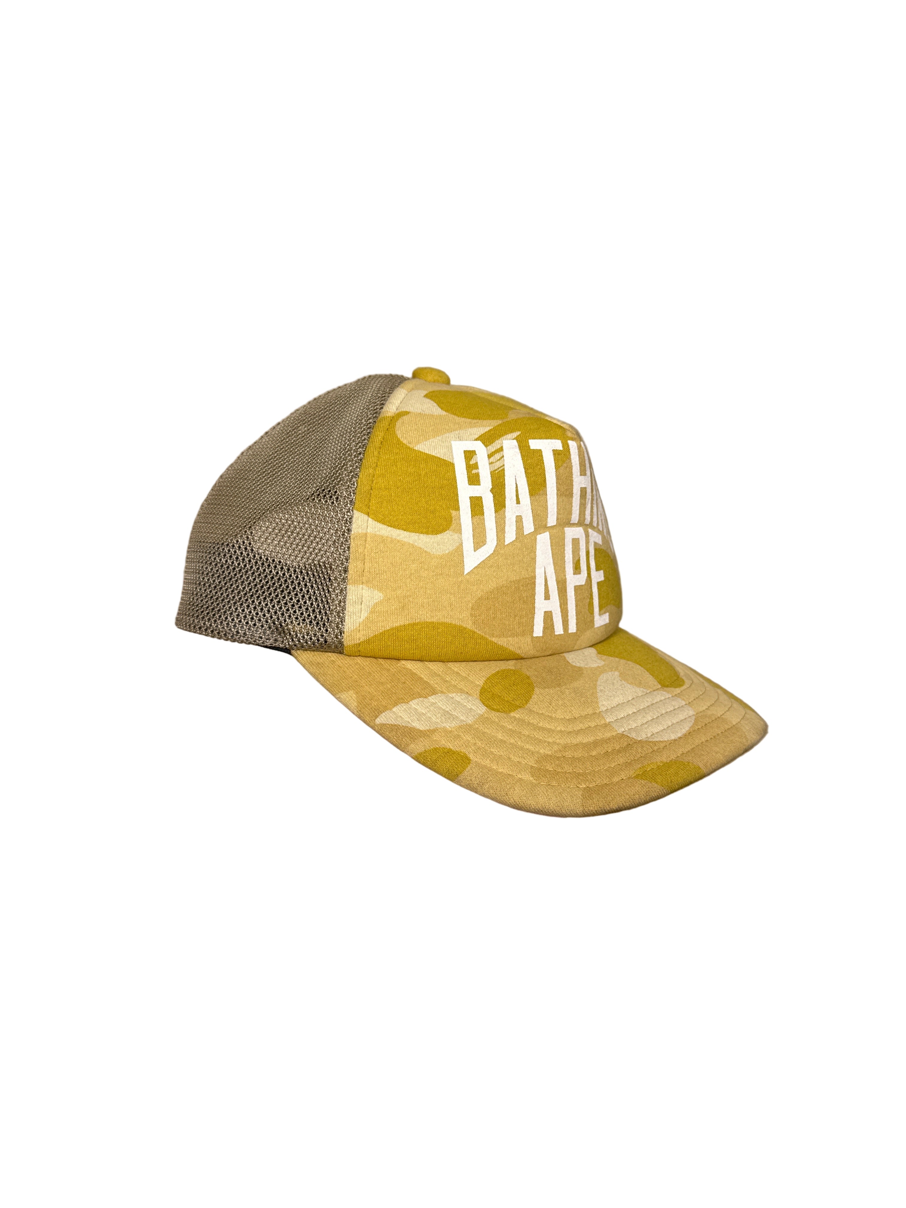 Bape Camo College Mesh Cap