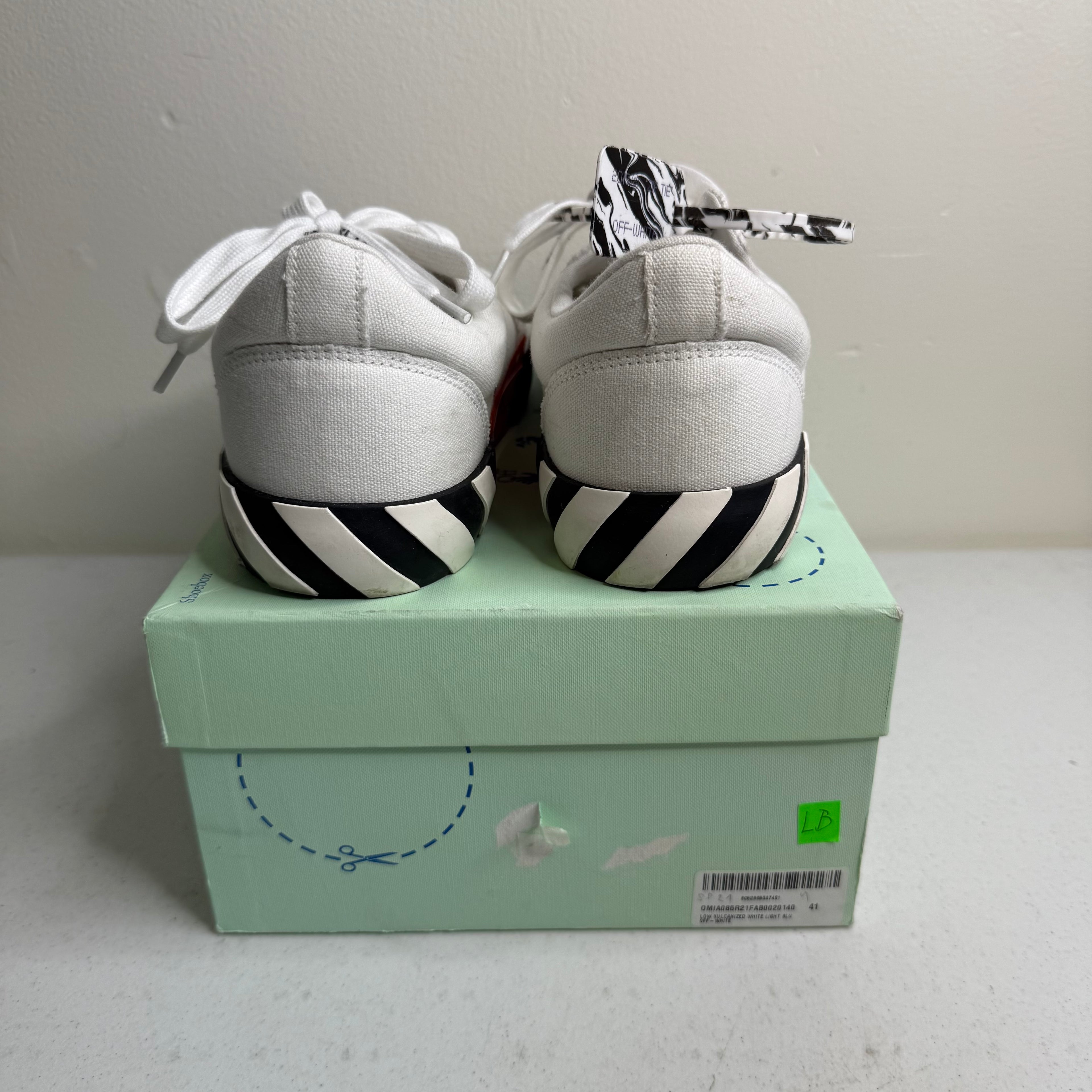 Off White Vulc White Black