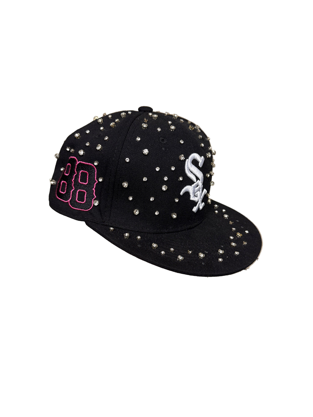 Retrovert Rhinestone White Sox Hat
