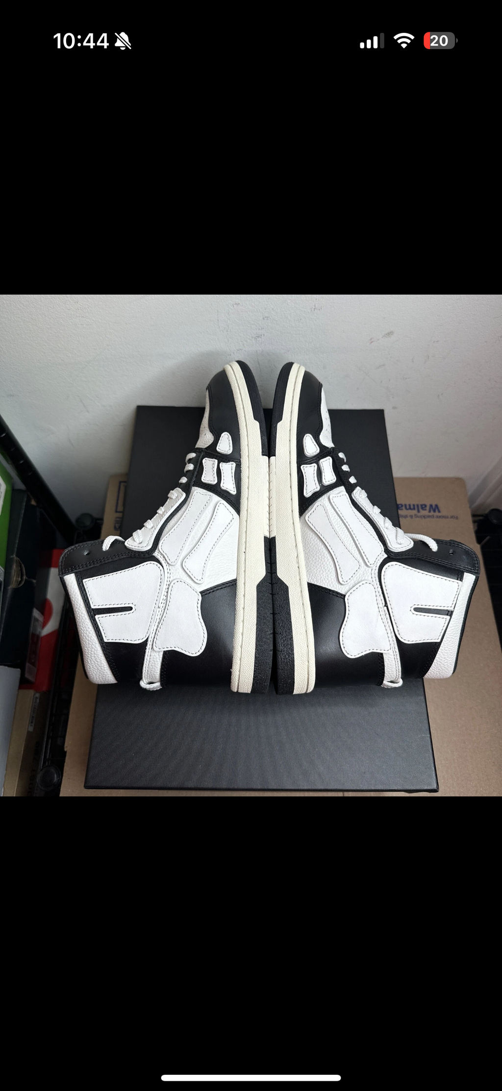 Amiri Skeleton High Top Sneaker