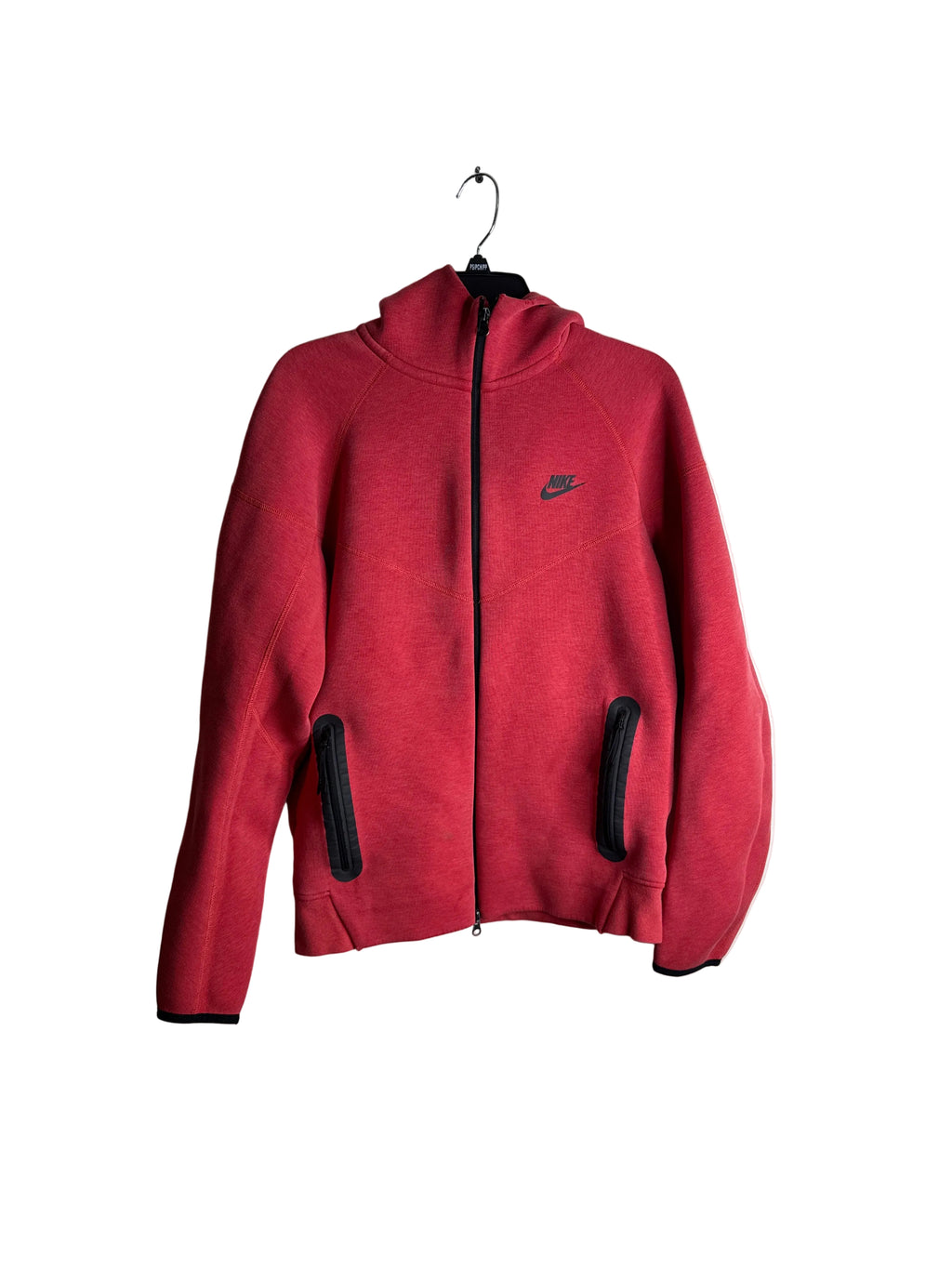 Nike Tech Fleece Hoodie Red