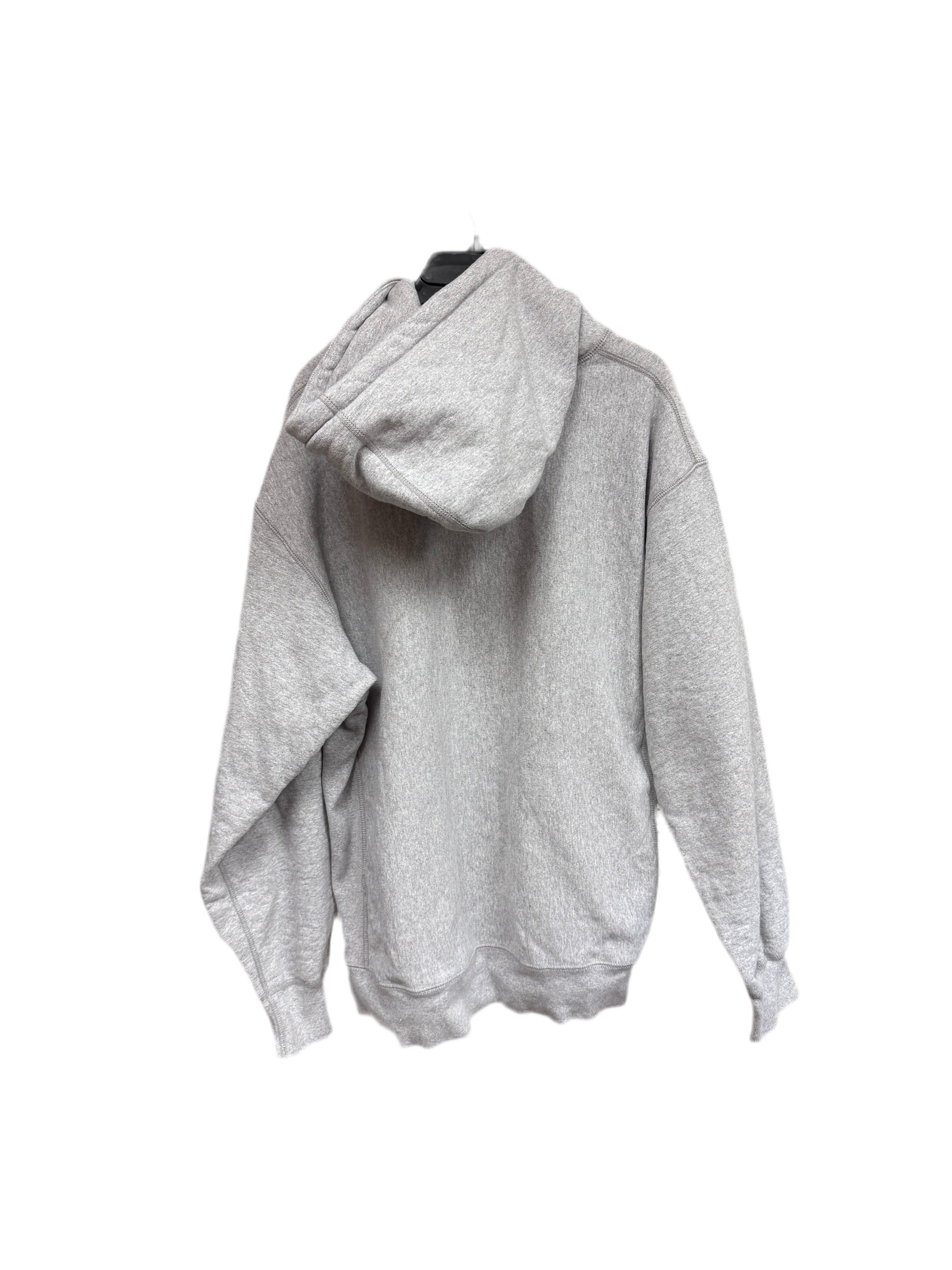 Supreme Cross Box Logo Hoodie Grey