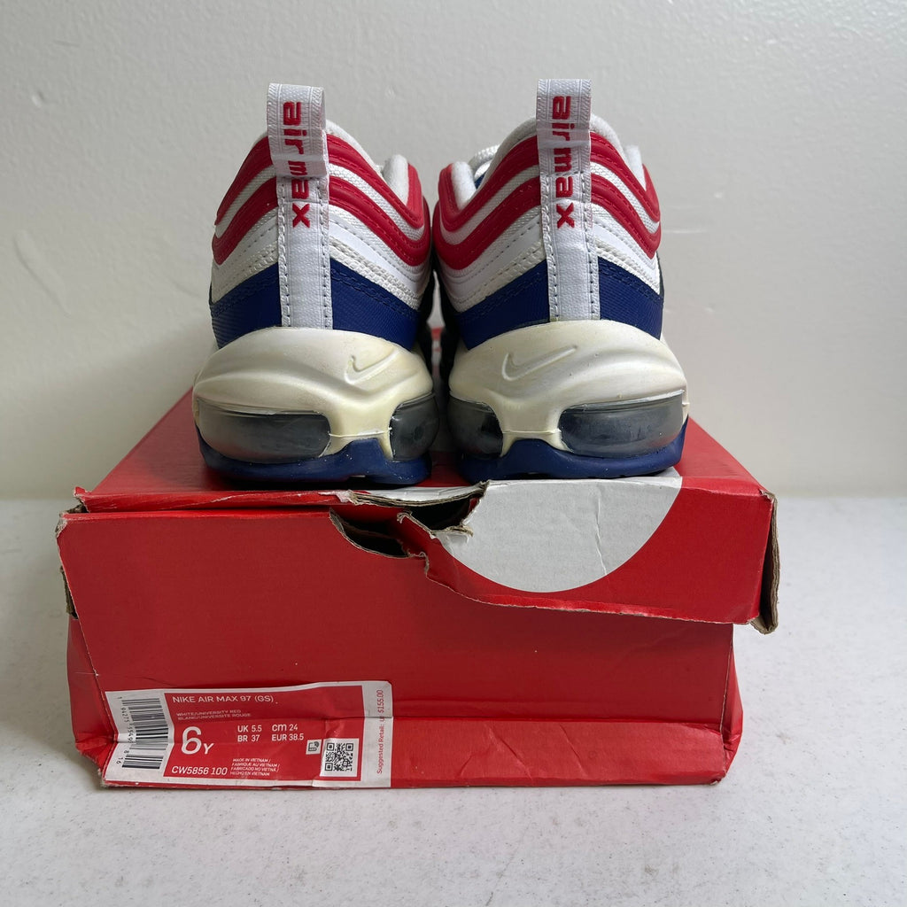 Nike Air Max 97 White Red Royal (GS)