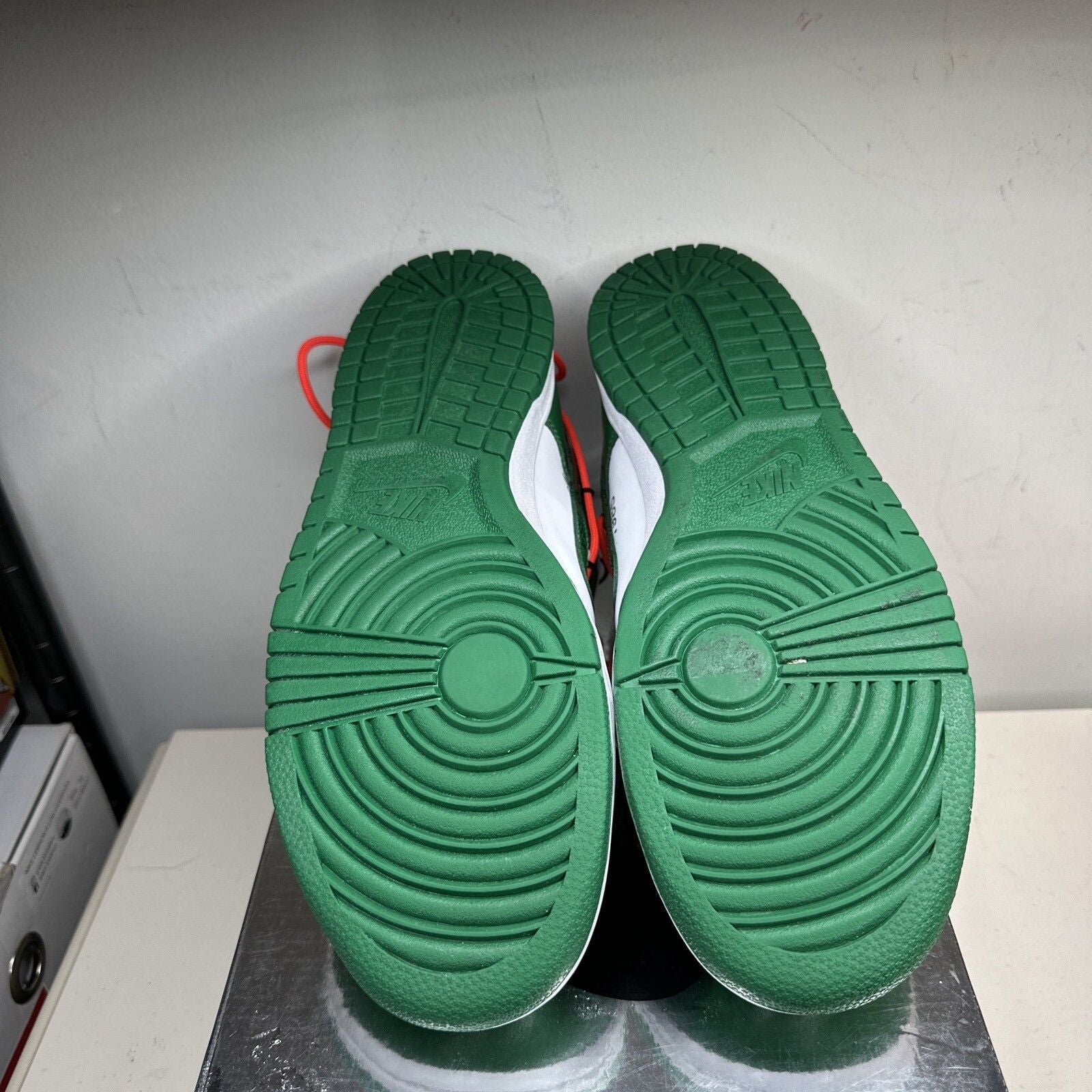 Size 11.5 - Nike Dunk Low Off-White Pine Green