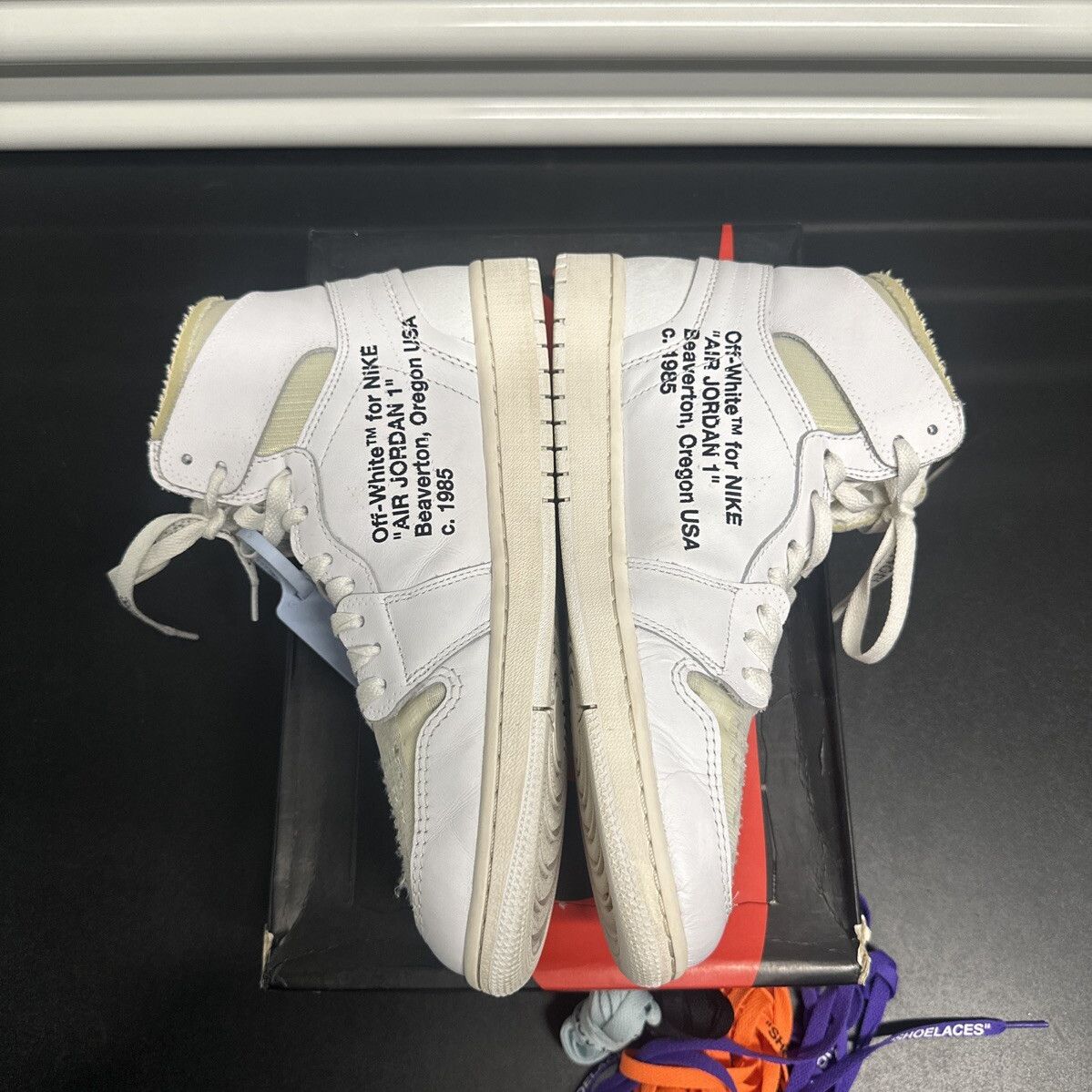 Size 10 - Jordan 1 Retro High Off-White Euro