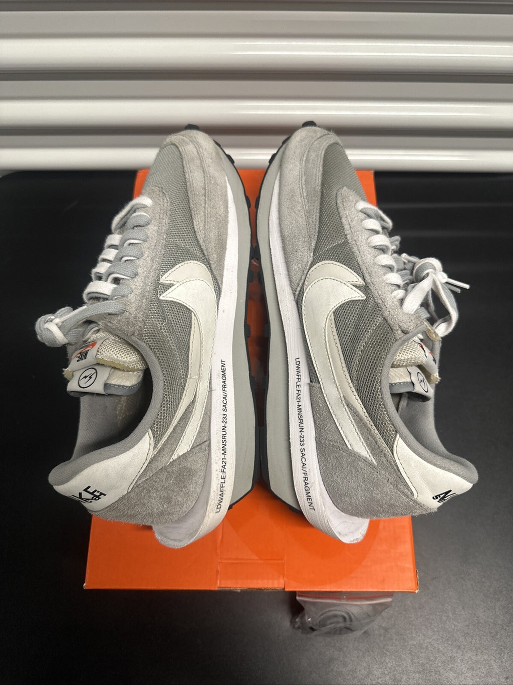 Size 13 - Nike LD Waffle SF sacai Fragment Grey