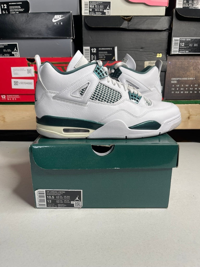 Size 10.5 - Jordan 4 Retro Oxidized Green