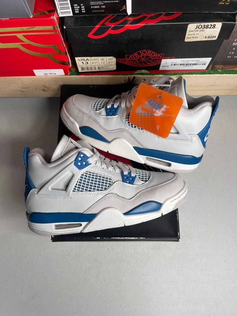 Jordan 4 Retro Military Blue (2024) (GS)