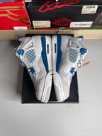 Size 7y - Jordan 4 Retro Military Blue (2024) (GS)