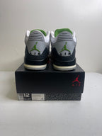 Size 12 - Jordan 3 Retro Chlorophyll