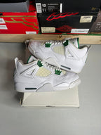 Size 10 - Jordan 4 Retro Metallic Green