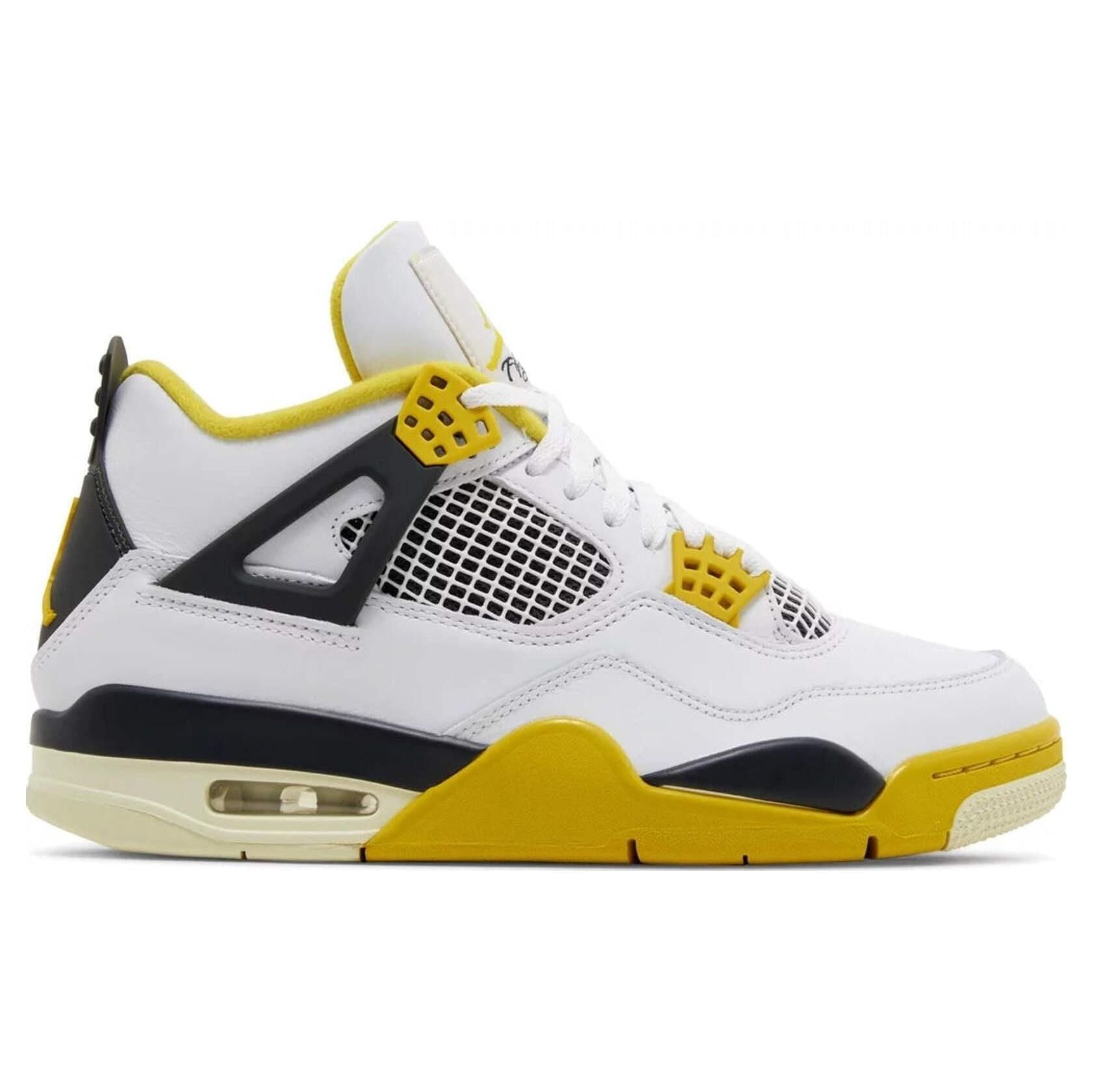 Size 10.5w - Jordan 4 Retro Vivid Sulfur (Women's)