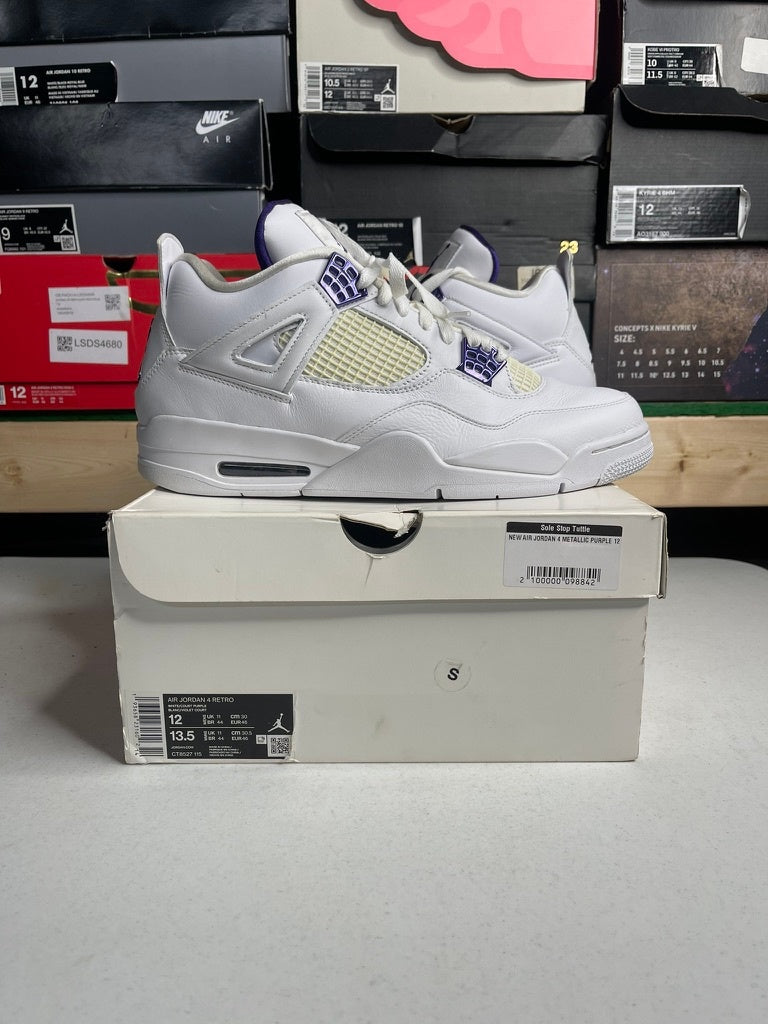 Jordan 4 Retro Metallic Purple