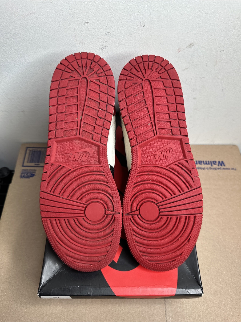 Size 7y - Jordan 1 Retro High Bred Toe